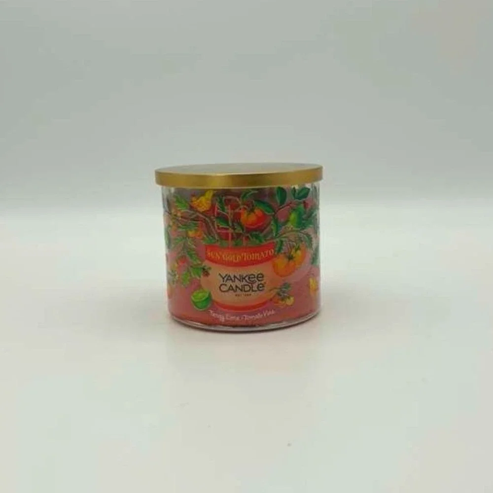 Yankee Candle Sun Gold Tomato Signature Medium Tumbler‎ - 14.5 oz - 2-Wick - New
